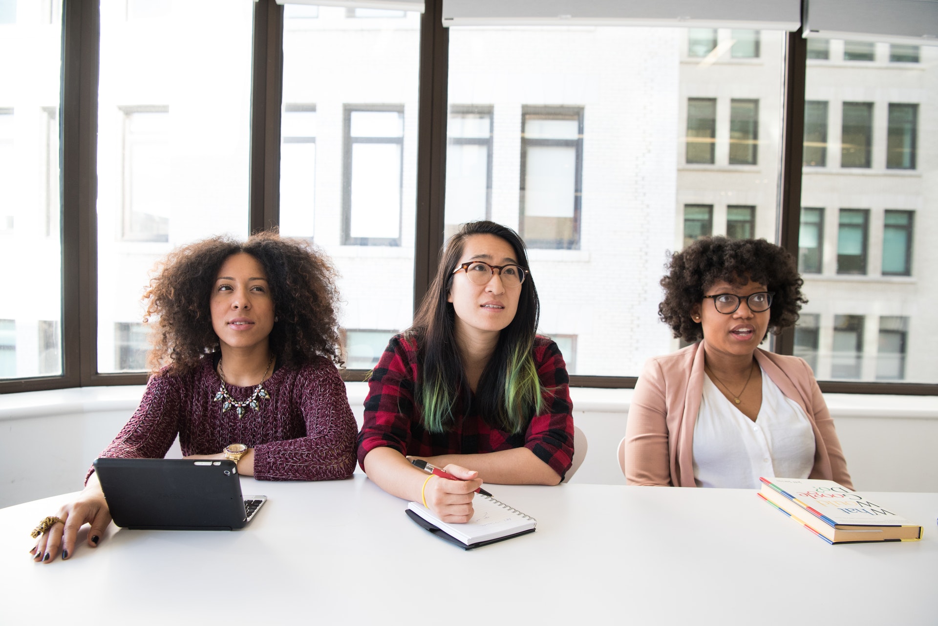 a group of employees